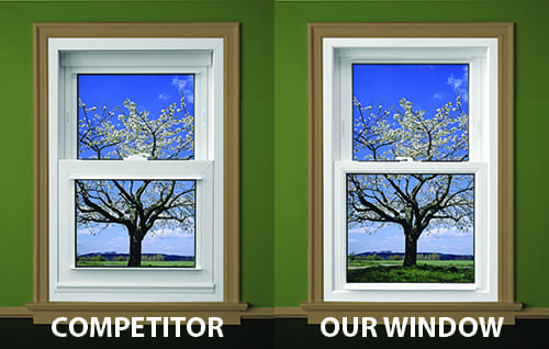 Replacement Window Competitor Comparison