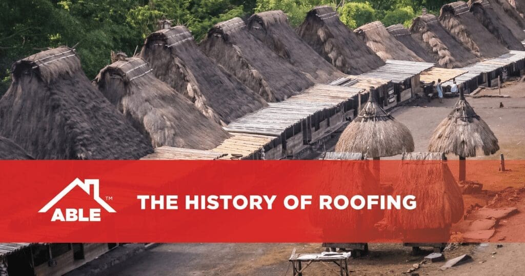 History of roofing