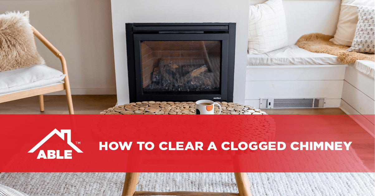 How to Clear a Clogged Chimney